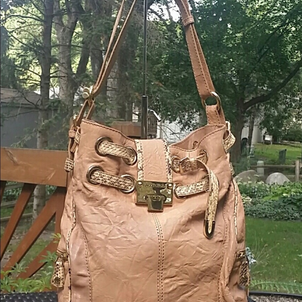 Jimmy Choo Riki purse with side pockets